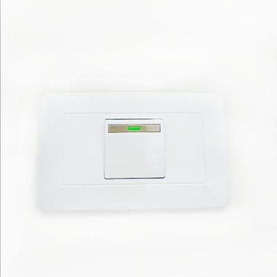 China Professional Wholesale South American Foreign Trade Wall Mounted Concealed Switch For Household Office White One-on-118Z for sale