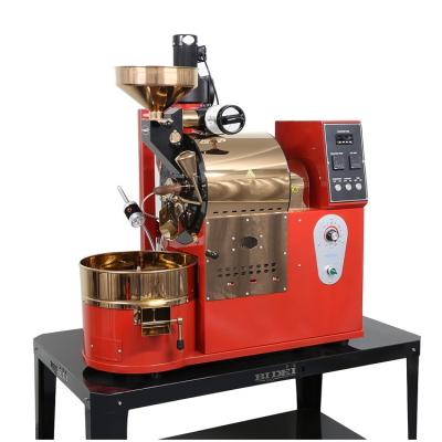 China 220V Coffee Burner Home Commercial Electric Coffee Bean Roasting Machine 1kg 8-10mins Duration for sale