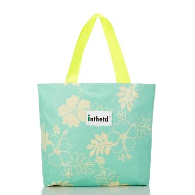 China Reversible custom printed custom paper reusable waterproof tyvek logo shopping Dupont paper tote bag for sale