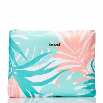 China Durable eco pouch custom logo travel makeup cosmetic tyvek paper coated dupont cosmetic bag for sale