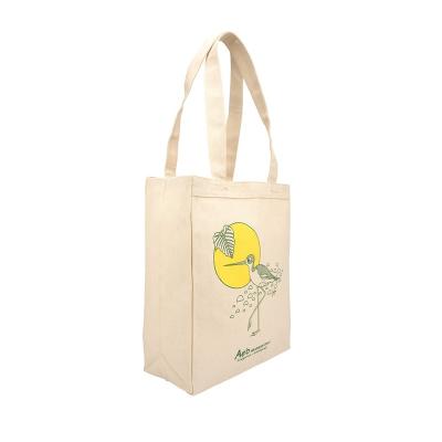 China Shopping In-Natural Storage Women Handbag 12oz Custom Grocery Bag Canvas Cotton Canvas Tote Bags With Custom Printed Logo for sale