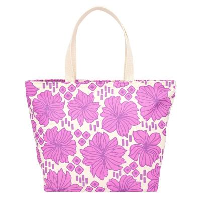 China Factory Shopping Cotton Eco Friendly Canvas Tote Bag With Custom Printed Logo for sale