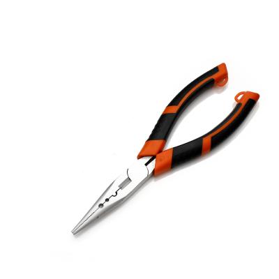 China Best Functions White Quality Pliers Cutter Fish Cutter Carbon Steel Accessories Nickel Crimping Pliers Fishing Pliers Kit for sale