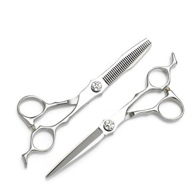 China HAIR Easy Operation Barber Scissors Left Handed Shears Custom Hairdressing Scissors Barber Set Kit for sale