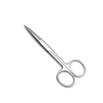 China Cheap Modern Hot Sale Custom Made Silver Color Surgery Instrument Beauty Suture Medical Surgical Medical Scissors for sale