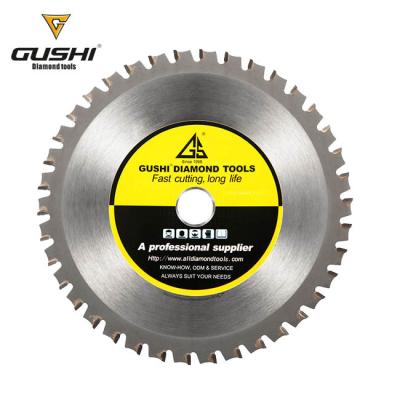 China Cast 8in 10in 12in 14in Tct Circular Saw Blade For Steel Cutting for sale