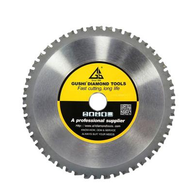 China Best Selling Low Noise High Efficiency CTT Metal Circular Steel Cut Saw Blades for sale