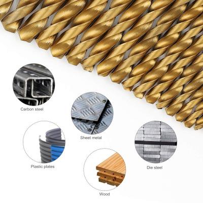 China Metal Drilling 3mm Carbide Tipped HSS Twist Drill Bits For Drill Metal Diamond for sale