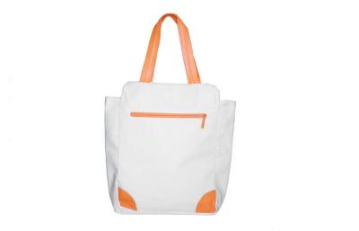 China Simple style Seaside Canvas Cloth Shopping Tote Bag Large 42*11*33 cm for sale