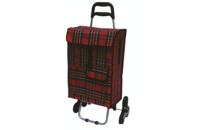 China Eco - friendly durable big foldable wheeled shopping bag with seat for travel for sale