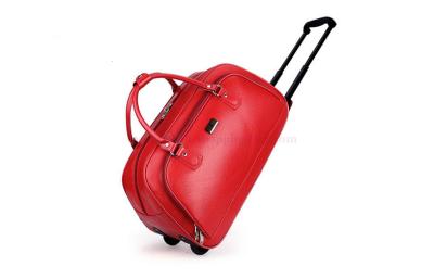 China Customized retractable pull handle trolley travel bag with zipper beauty suitcase for sale