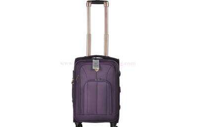 China EVA 4 spinning wheels trolley travel bag with top and side handles easy for lifting for sale