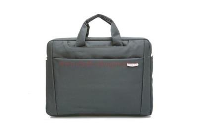 China Compact Logo - printing gray 1680D nylon laptop bag for businessmen for sale