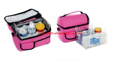 China Customized insulated travel cooler bag with handle , milk storage bags for sale