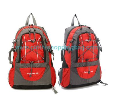 China Customized polyester fabric mountain climbing bags with  Thickening sponge for sale