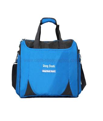 China Multifunction travel duffel nylon shoulder Bag sky blue for athlete for sale