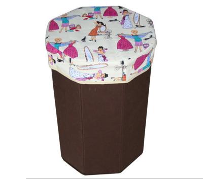 China Colourful large capacity octagonal storage box bag with logo - printing for sale