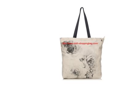 China ODM Logo- printed durable lightweight cloth shopping bag for daily shopping for sale