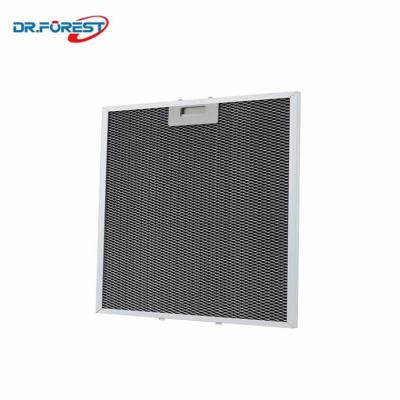 China Easy Installaion Kitchen Cooker Metal Range Hood Filter European Charcoal Filter for sale