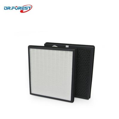 China Hotels home use air purifier replacement hepa filter activated carbon filter for sale