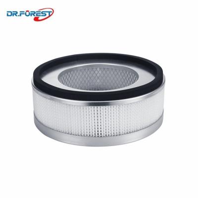 China Hotels Wholesale Round Pleated Air Purifier Replacement Filter Cartridge Filter for sale