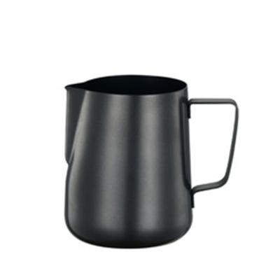 China Factory Direct Selling Viable Milk Steaming Pitcher Stainless Steel Skimming Latte Milk Pitcher Jug for sale