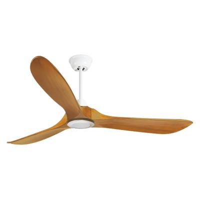 China With Amazon Hot Selling Light 52 Inch Ceiling Fan With Light Remote Control Modern Bedroom Ceiling Fan Solid Wood Lamp for sale