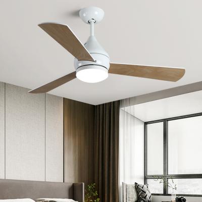 China Morden 18W 52inch Modern Popular Indoor 3 Speed ​​Remote Control AC Motor Led Ceiling Fan Light for sale