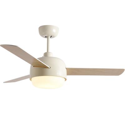 China 44 Inch Factory Direct Selling Ac Mute Popular Silent Motor 3 Blade Wooden Remote 3 Speeds For Dining Bedroom Office Ceiling Fan for sale