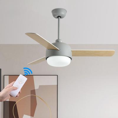 China Factory Direct Sale Modern AC Motor Morden Remote Control 44inch 3 24W Gears Led Ceiling Fan Light for sale