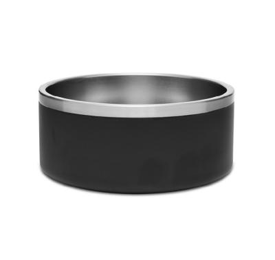 China Double Wall Stainless Steel Pet Bowl 32oz Driver 64oz Viable Dog Bowl Vauum Insulated Cat Food Container for sale