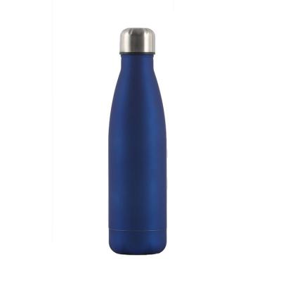 China Sustainable 500ml Stainless Steel Cola Bottles Vacuum Insulated Sport Bottles With Soft Touch Rubber Touch for sale