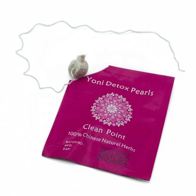 China Yoni Care Factory wholesale nature yoni pearl high quality no side effect net point tampon yoni vaginal detox pearls for sale