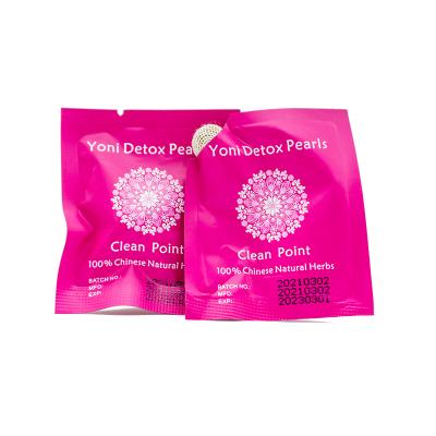 China Original Point Yoni Tampon Yoni Detox Pearls by Yoni Care Private Label Wellness Yoni Pearls Detox Vaginal Clean for sale