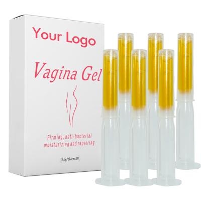 China Vaginal SPA Customize Box 10 in 1 Vaginal Tightening Gel Vaginal Rejuvenation Uterine Repair Gel Lubricant for sale