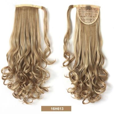 China U-tip hair factory wholesale fashionable synthetic hair ponytail hair extensions for sale