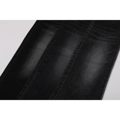 China Breathable Black Denim Fabric High Quality Lattice Non Woven Textile Material Denim Fabric for sale