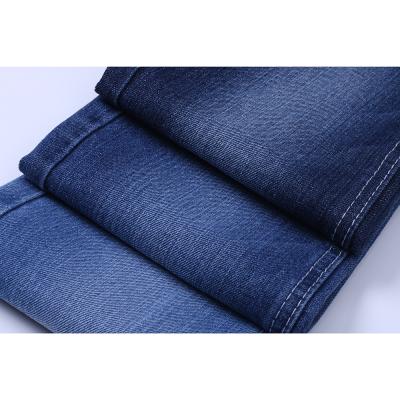 China High Quality Indigo Blue Cotton Polyester Denim Fabric New Designs Breathable Polyester Cotton Denim Fabric for sale