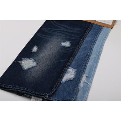 China 13oz Selvedage stiff jeans fabric poly cotton denim fabric low price quality blue Shrink-resistant for jacket pants China factory wholesale for sale