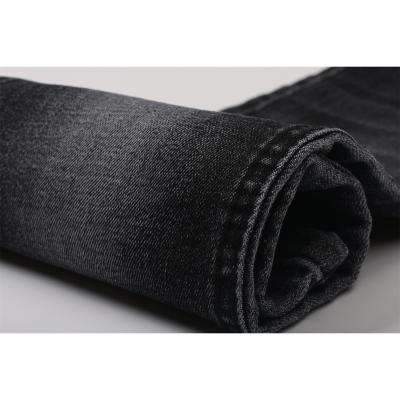 China New Customization Breathable Mesh Breathable Textile Material Denim Fabric Non Puff Black Denim Fabric for sale