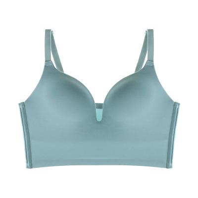 China Gather together one-piece traceless underwear, women's small chest gathered without steel ring, auxiliary breast thin collection in summer, has for sale