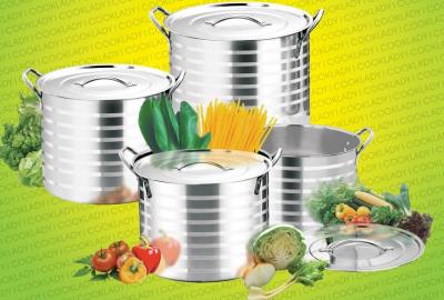 China der heißeste Edelstahlsuppentopf der hohen Qualität 8pcs u. Kochen von pot& Kasserollen &cookware Satz u. von Dampfertopf zu verkaufen