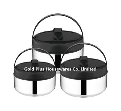 중국 6pcs Heat insulation pot keep warm stainless steel food bowl set Noodle bowl with lid 판매용