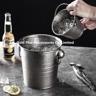 China 11L Portable ice wine container beverage barrel large size bar cooler bottle holders wine ice bucket à venda