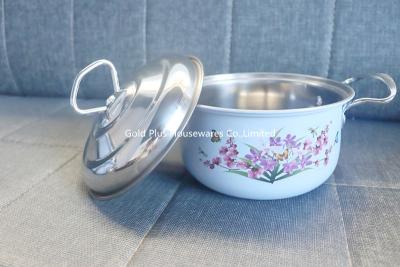 中国 Pouring cast soup stock pot aluminum caldero pot nonstick soup pot restaurants stainless steel cooking milk pot 販売のため