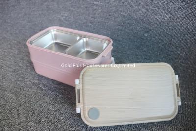 China Prepared food container manufacturer eco-friendly square lunch box high quality stainless steel thermal food warmer Te koop