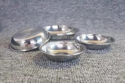 中国 Hotel tableware restaurant dishes small plates 9.5cm small stainless steel snack serving dish for hotel catering 販売のため