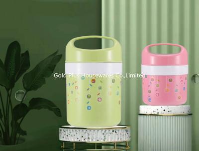 China Dining room tableware heat preservation sealed water proof soup pot multiple layers insulated lunch box for sale