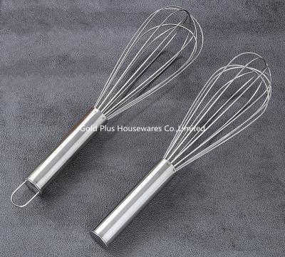 China Premium selection food grade stainless steel egg beater unique design corrosion resistant balloon manual whisk zu verkaufen