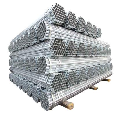 China Construction Material China Mill EN39 BS 1139 Standard Galvanize Steel Pipe 1-1/2